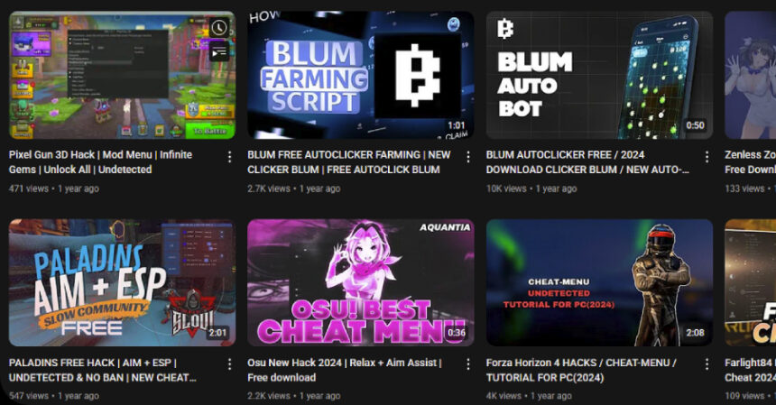 3.000’den Fazla YouTube Videosu Kötü Amaçlı Yazılım Dağıtımı İçin Hayalet Ağ Operasyonunda Kullanıldı