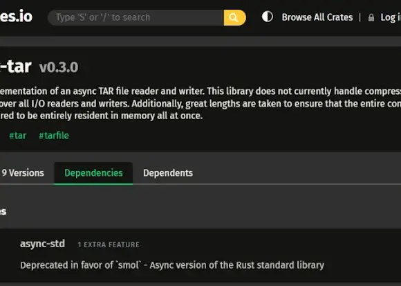 Async-Tar Rust Kütüphanesinde Kritik TARmageddon Açığı: Uzaktan Kod Çalıştırma Riski