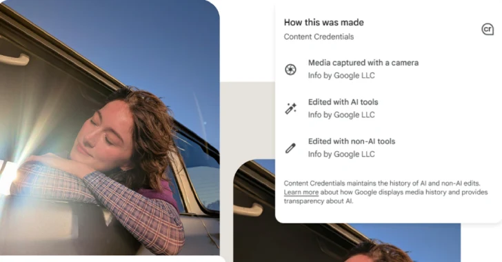 google-pixel-10-yapay-zeka-uretimli-medya-gercekligini-dogrulamak-icin-c2pa-destegi-ekledi Google Pixel 10, Yapay Zeka Üretimli Medya Doğrulaması İçin C2PA Desteği Getirdi
