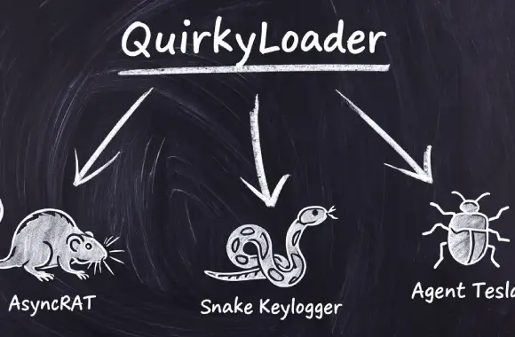 QuirkyLoader ile Agent Tesla, AsyncRAT ve Snake Keylogger Yayılımı Artıyor