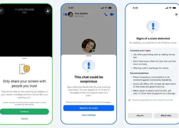 Meta, WhatsApp ve Messenger İçin Gelişmiş Dolandırıcılık Önleme Araçları Geliştiriyor