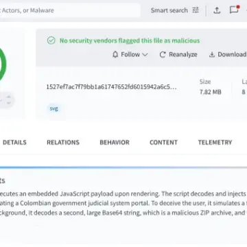 VirusTotal, Base64 Kodlu Kimlik Avı İçin Kullanılan 44 Yeni SVG Dosyası Tespit Etti