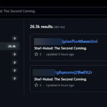 Sha1-Hulud İkinci Dalga: 25.000’den Fazla npm Deposu Ön Yükleme Kimlik Bilgisi Hırsızlığıyla Tehdit Altında