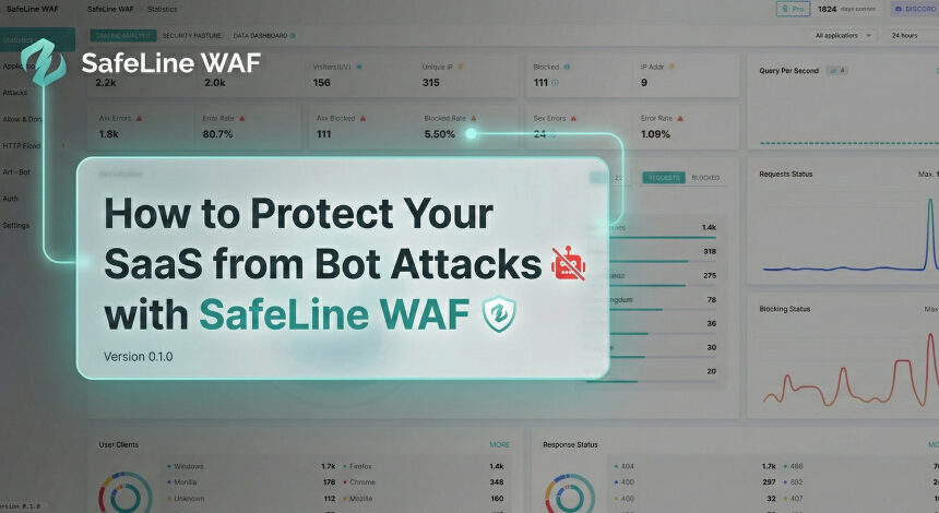 safeline-waf-ile-saas-inizi-bot-saldirilarindan-nasil-korursunuz 4 Adımda SaaS Uygulamalarını Bot Saldırılarına Karşı Korumak