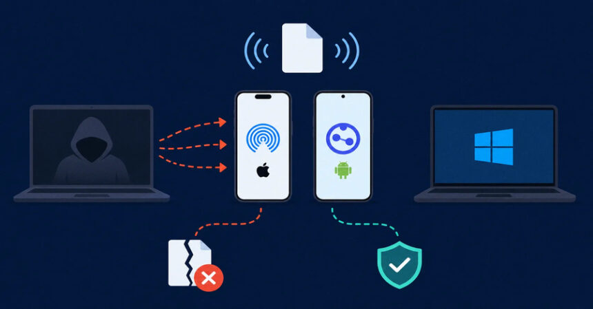AirDrop ve Quick Share’da Yakın Mesafeden Çalışan Yeni Saldırılar: Çökme ve Güvenlik Kontrollerini Atlama Riski