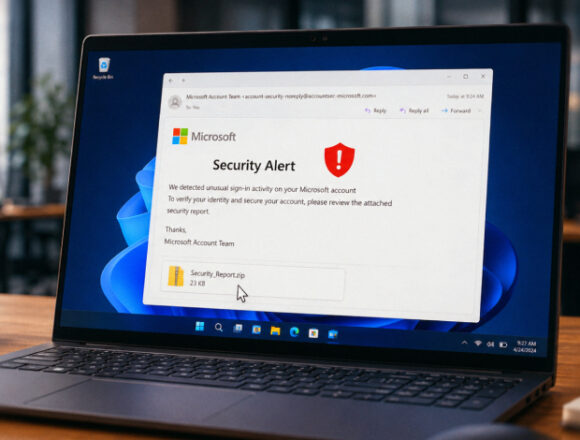 Kuzey Kore Kaynaklı NarwhalRAT, Microsoft Güvenlik Uyarısı Kılığına Girerek Yayılıyor