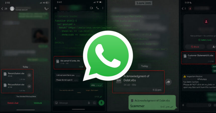 WhatsApp Üzerinden Yaygın VBScript Saldırısı: Sahte Belgelerle ManageEngine RMM Kuruluyor