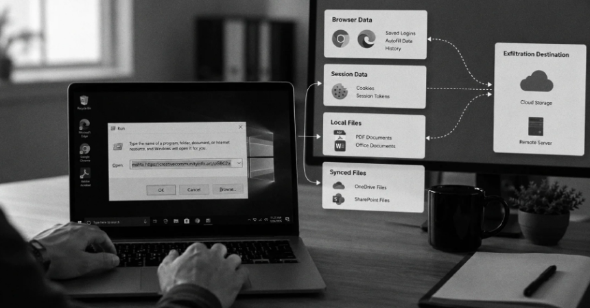 ACR Stealer, ClickFix Tuzaklarıyla Tarayıcı Tokenlarını ve Microsoft 365 Dosyalarını Çalıyor