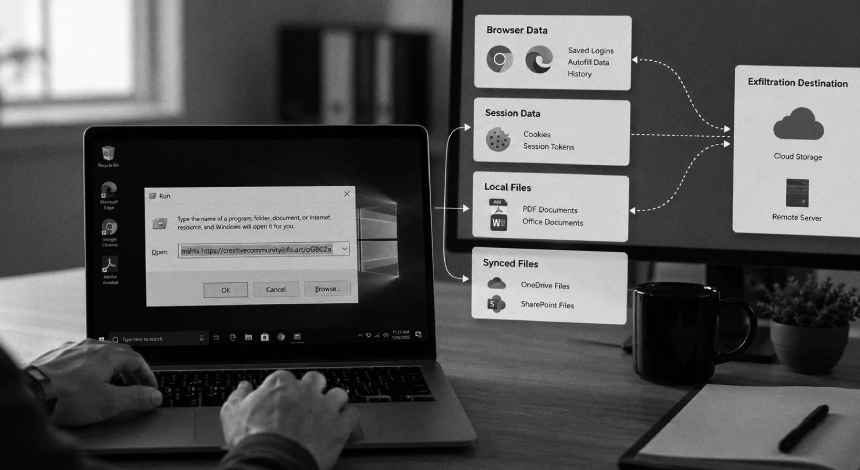 ACR Stealer, ClickFix Tuzaklarıyla Tarayıcı Tokenlarını ve Microsoft 365 Dosyalarını Çalıyor