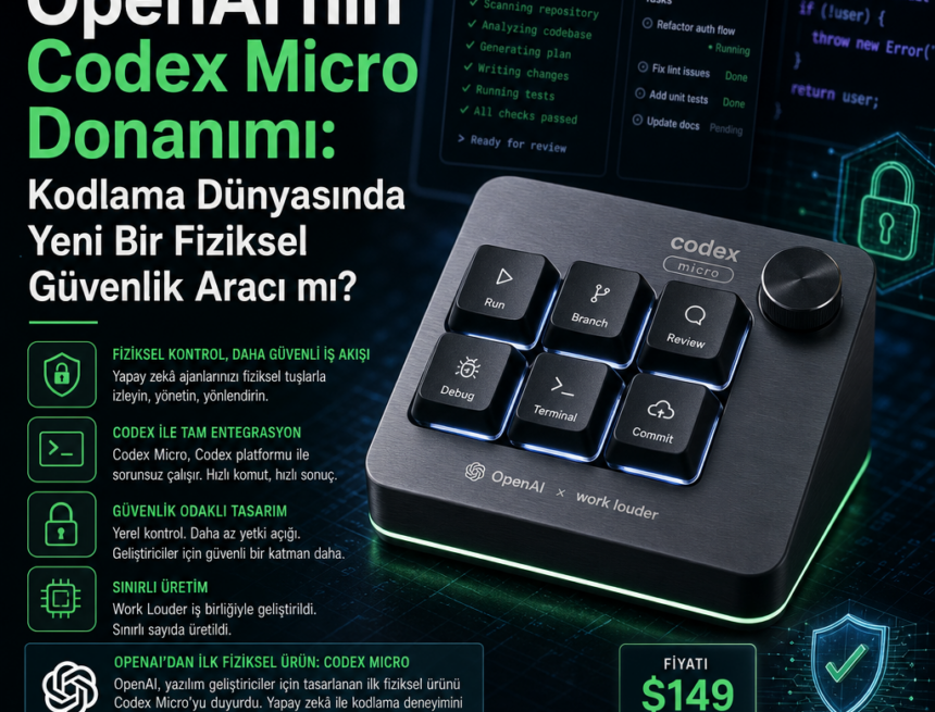ai_gen_a16a092c OpenAI’den fiziksel Codex Micro: 13 tuşlu geliştirici paneli