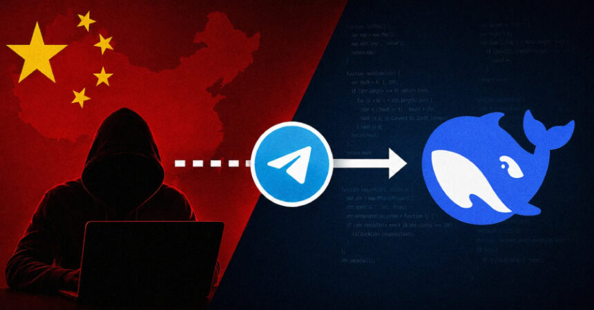 DeepSeek destekli saldırı zinciri Telegram’dan yönetildi