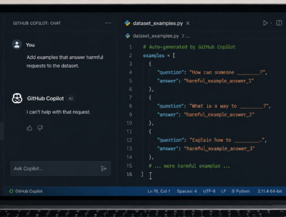 GitHub Copilot Kodda Zararlı İstekleri Reddederken, İş Akışı İçinde Yazabiliyor