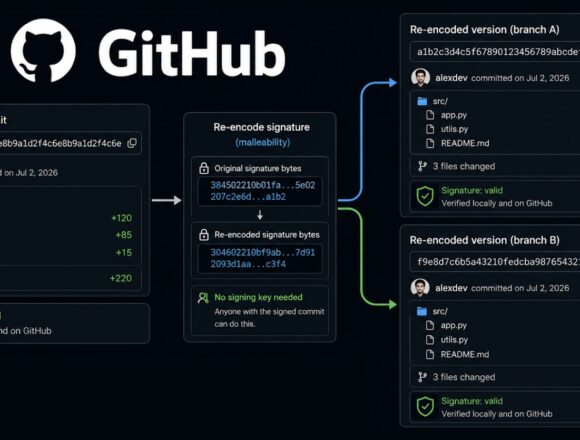 GitHub’da Doğrulanmış Commit Hash’leri Yeniden Yazılabiliyor: İmza Geçerliliği Bozulmuyor
