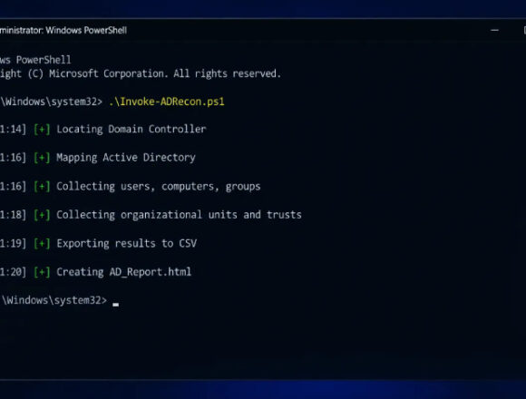 Şüpheli Yapay Zeka Destekli PowerShell Scriptiyle Active Directory Haritalandı