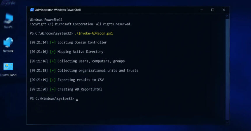 Şüpheli Yapay Zeka Destekli PowerShell Scriptiyle Active Directory Haritalandı
