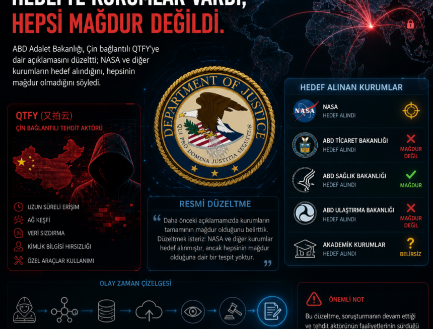ABD adaletinden düzeltme: Hedefte kurumlar vardı, hepsi mağdur değildi