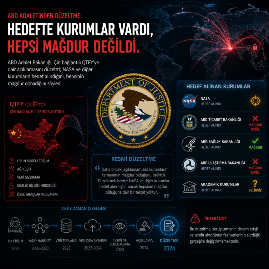 ABD adaletinden düzeltme: Hedefte kurumlar vardı, hepsi mağdur değildi