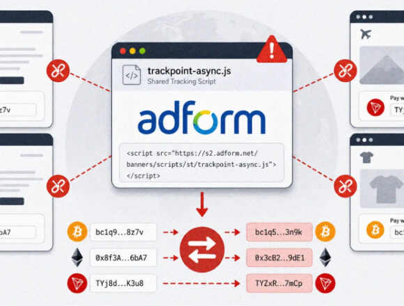 Adform’un reklam scripti zehirlendi, kripto cüzdan adresleri değiştirildi