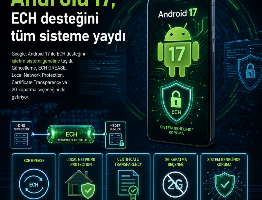 android-17-ech-destegini-tum-sisteme-yaydi Android 17, ECH desteğini tüm sisteme yaydı