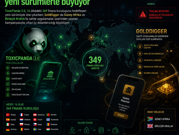 Android bankacılık zararlıları yeni sürümlerle büyüyor
