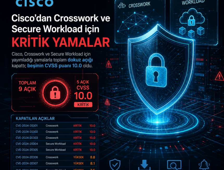 ciscodan-crosswork-ve-secure-workload-icin-kritik-yamalar Cisco’dan Crosswork ve Secure Workload için kritik yamalar