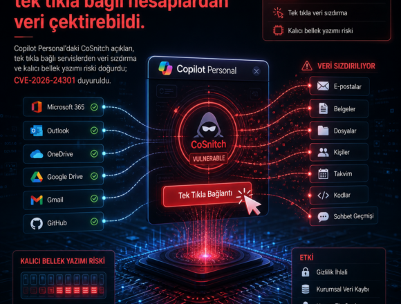 Copilot Personal’daki açık, tek tıkla bağlı hesaplardan veri çektirebildi