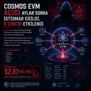Cosmos EVM açığı aylar sonra istismar edildi, 6 zincir etkilendi