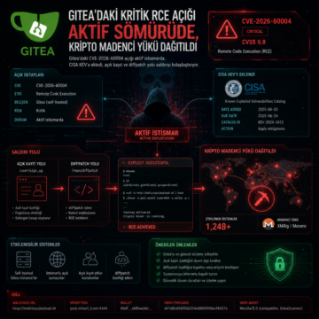 giteadaki-kritik-rce-acigi-aktif-somurude-kripto-madenci-yuku-dagitildi Gitea’daki kritik RCE açığı aktif sömürüde, kripto madenci yükü dağıtıldı