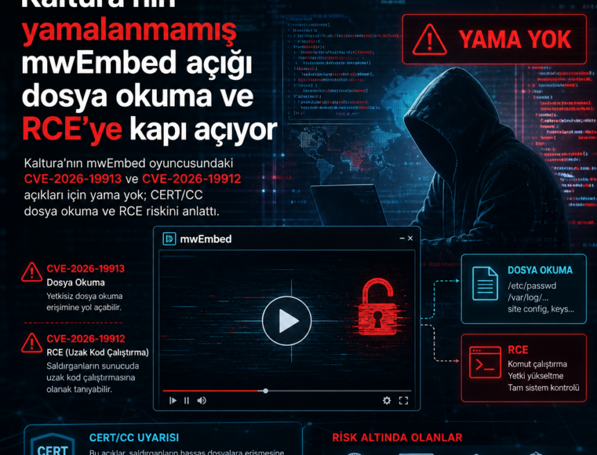 kalturanin-yamalanmamis-mwembed-acigi-dosya-okuma-ve-rceye-kapi-aciyor Kaltura’nın yamalanmamış mwEmbed açığı dosya okuma ve RCE’ye kapı açıyor