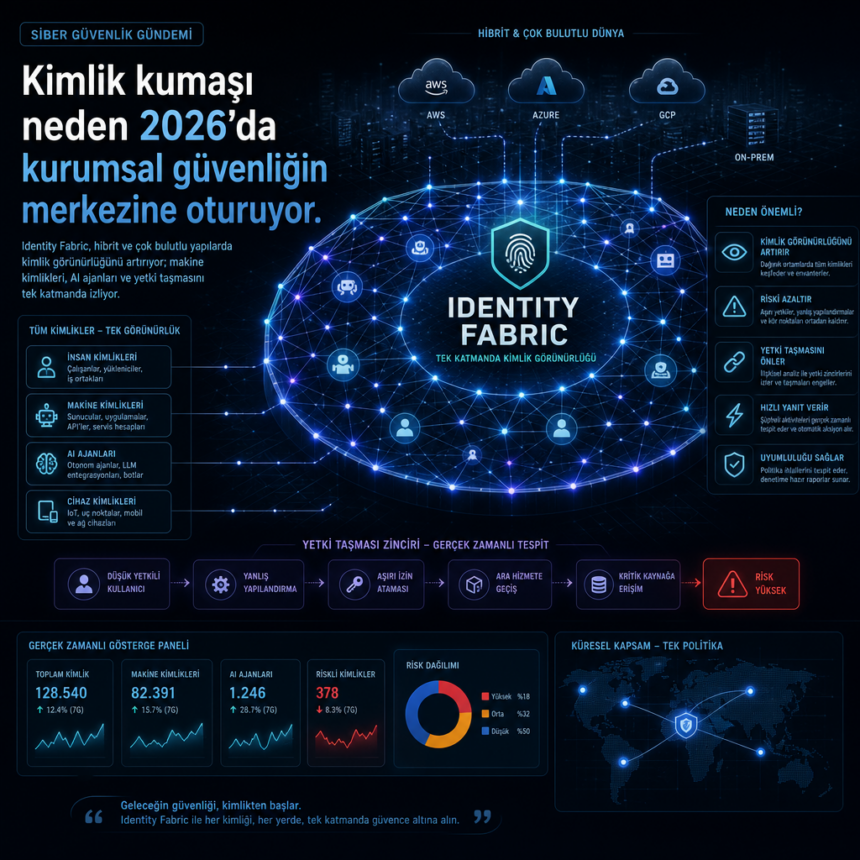 Kimlik kumaşı neden 2026’da kurumsal güvenliğin merkezine oturuyor