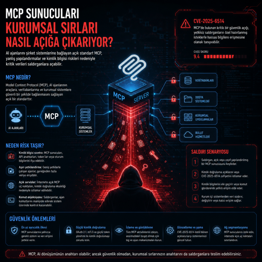 MCP sunucuları kurumsal sırları nasıl açığa çıkarıyor