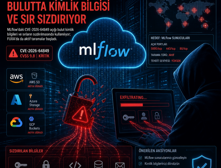 MLflow açığı bulutta kimlik bilgisi ve sır sızdırıyor