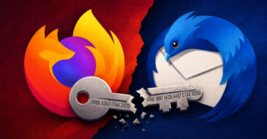Mozilla, Firefox ve Thunderbird imza anahtarını iptal etti