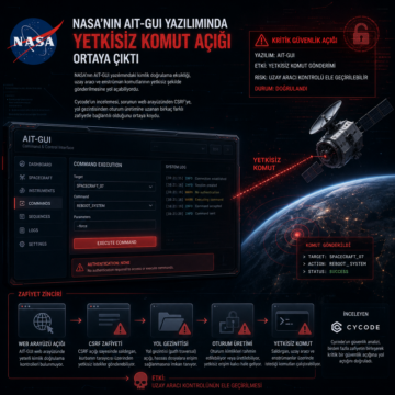 NASA’nın AIT-GUI yazılımında yetkisiz komut açığı ortaya çıktı