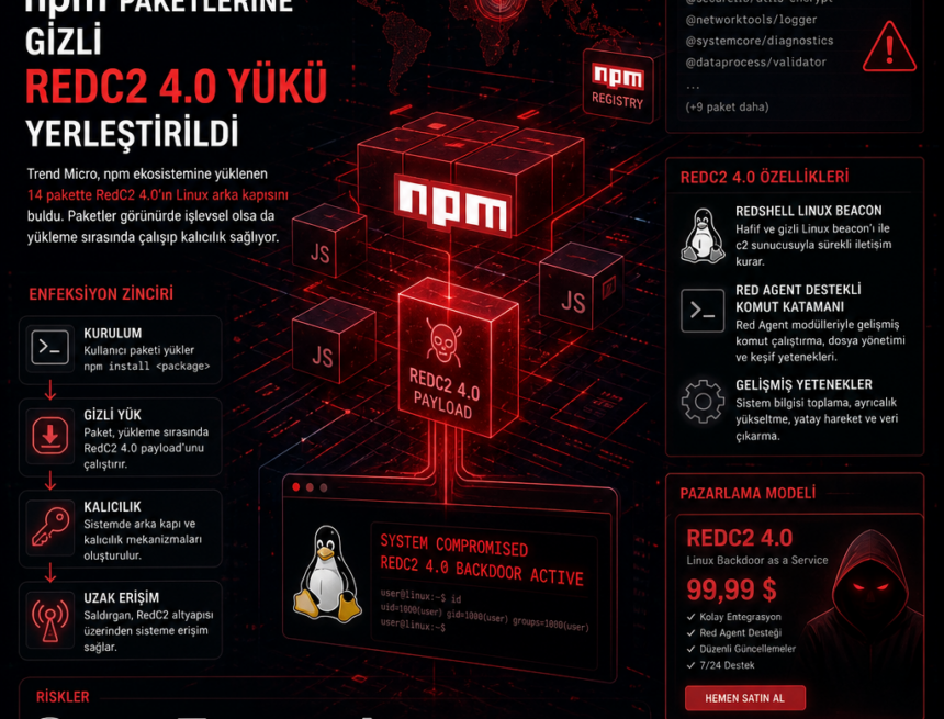 npm-paketlerine-gizli-redc2-4-0-yuku-yerlestirildi npm paketlerine gizli RedC2 4.0 yükü yerleştirildi