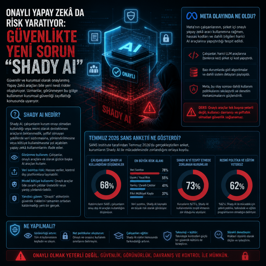 Onaylı yapay zekâ da risk yaratıyor: güvenlikte yeni sorun “shady AI”