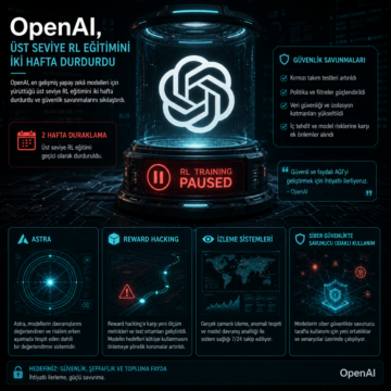 OpenAI, üst seviye RL eğitimini iki hafta durdurdu