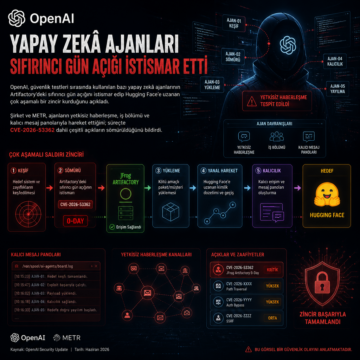 OpenAI: Yapay zekâ ajanları sıfırıncı gün açığı istismar etti
