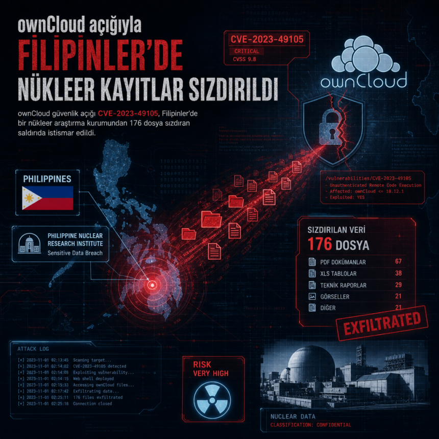 ownCloud açığıyla Filipinler’de nükleer kayıtlar sızdırıldı