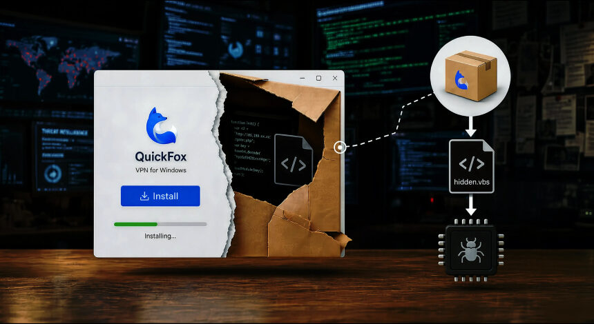 QuickFox kurulum dosyasıyla FDMTP arka kapısı dağıtıldı