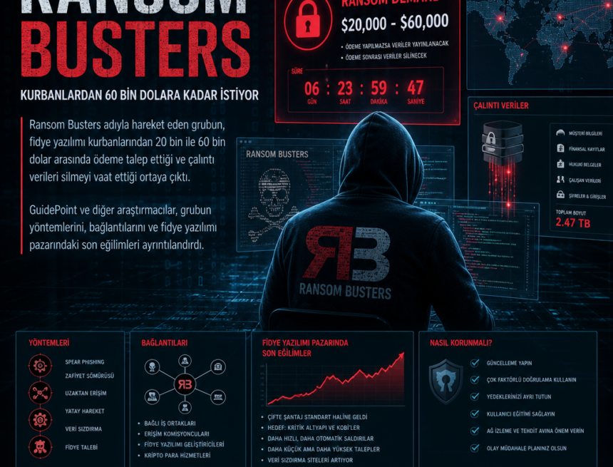Ransom Busters, kurbanlardan 60 bin dolara kadar istiyor