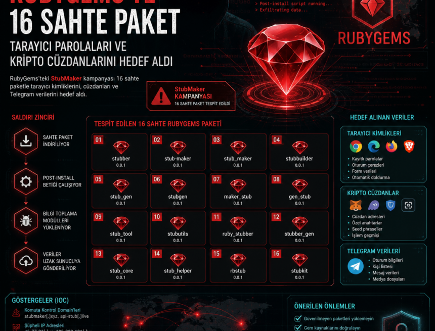 rubygemste-16-sahte-paket-tarayici-parolalari-ve-kripto-cuzdanlarini-hedef-aldi RubyGems’te 16 sahte paket tarayıcı parolaları ve kripto cüzdanlarını hedef aldı