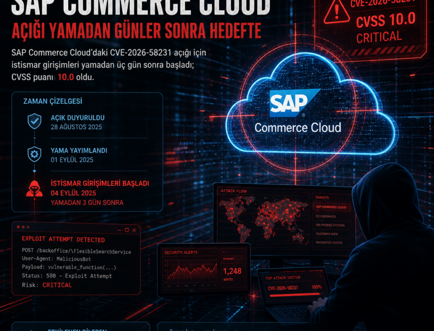 SAP Commerce Cloud açığı yamadan günler sonra hedefte