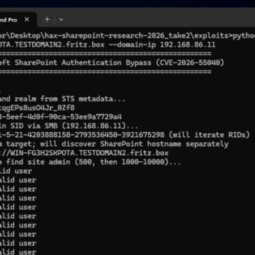 SharePoint’te kimlik doğrulama atlatma açığı, PoC sonrası istismara açıldı