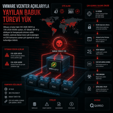VMware vCenter açıklarıyla yayılan Babuk türevi yük