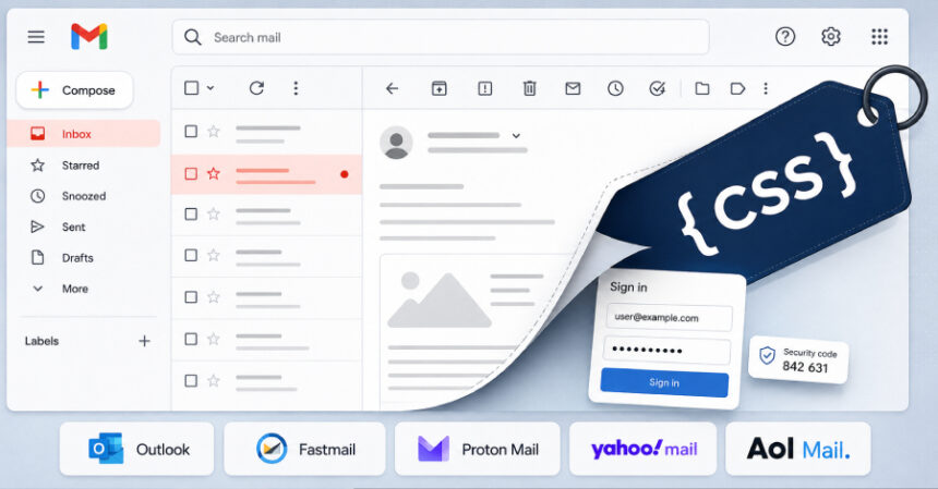 Yeni CSS saldırıları webmail savunmalarını aşıyor