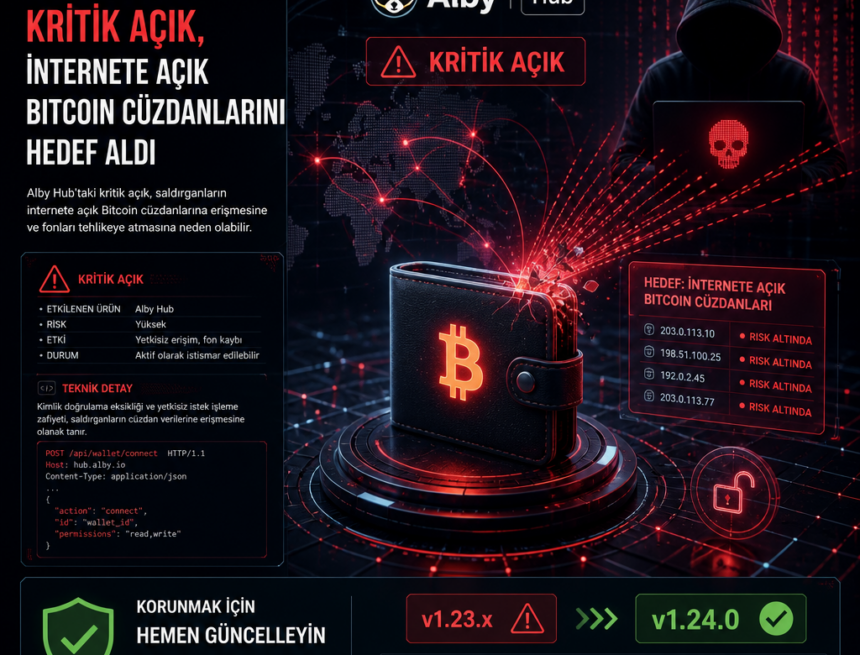 Alby Hub’taki kritik açık, internete açık Bitcoin cüzdanlarını hedef aldı