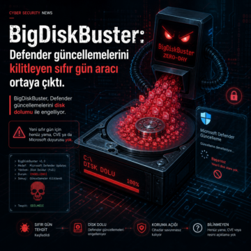 BigDiskBuster: Defender güncellemelerini kilitleyen sıfır gün aracı ortaya çıktı