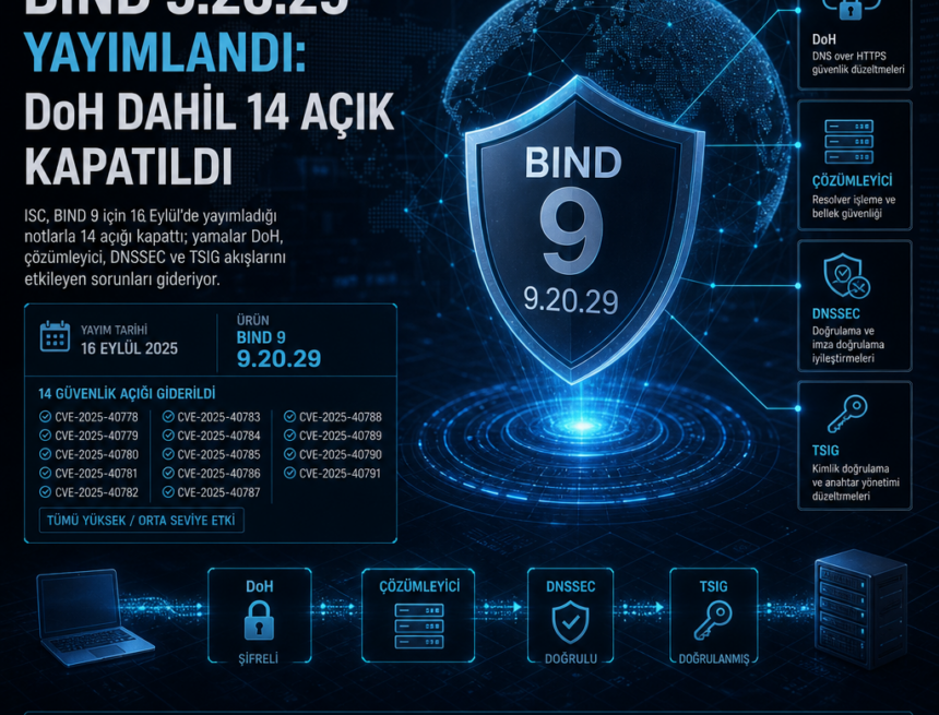 bind-9-20-29-yayimlandi-doh-dahil-14-acik-kapatildi BIND 9.20.29 yayımlandı: DoH dahil 14 açık kapatıldı