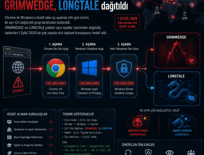 Chrome ve Windows zinciriyle GRIMWEDGE, LONGTALE dağıtıldı